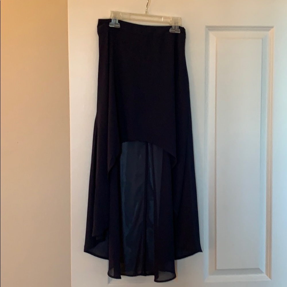 High low skirt